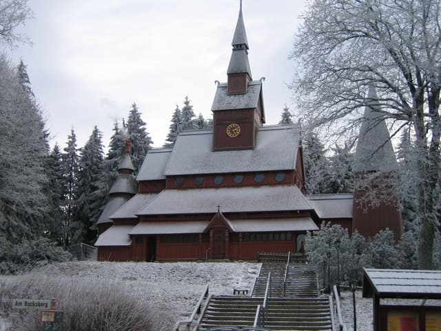 Wohnmobilstellplatz Stabkirche Hahnenklee - foto 1